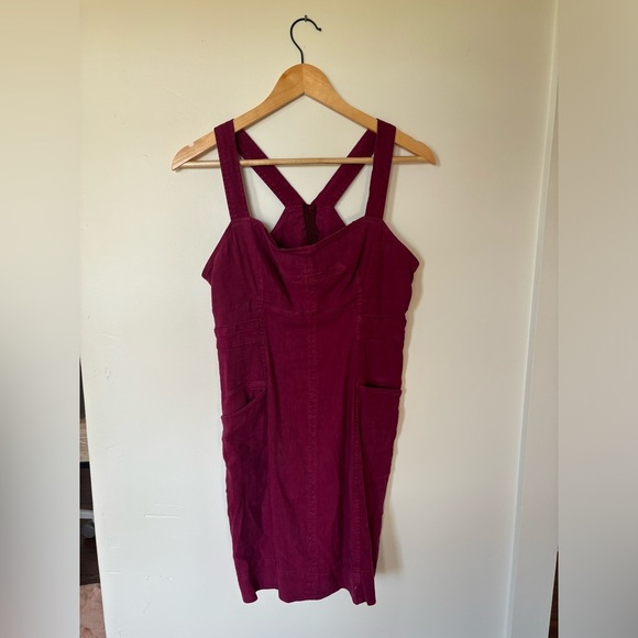 ANTHROPOLOGIE | Square neck mini dress | S - Picture 4 of 6